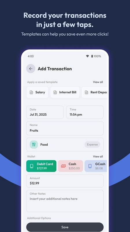 eXpend APK - screenshot 3