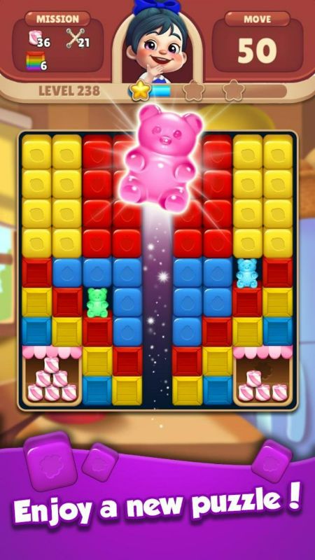 Hello Candy Blast Puzzle Match app icon
