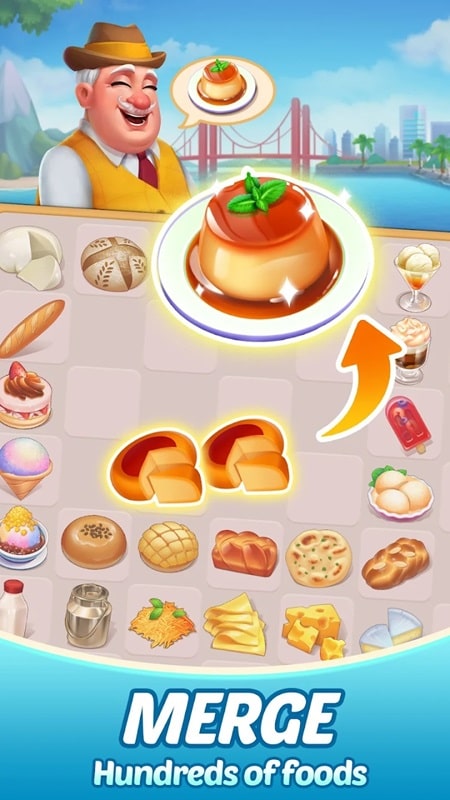 Merge Food - Chef Decoration app icon
