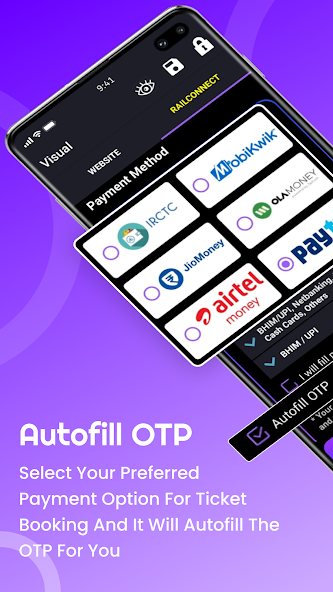 Auto Train Ticket Booking - screenshot 2