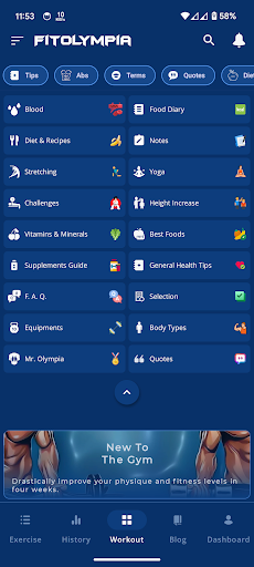 FitOlympia Pro - screenshot 1