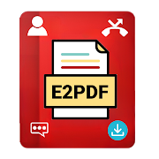 E2PDF SMS Call Backup Restore - app icon