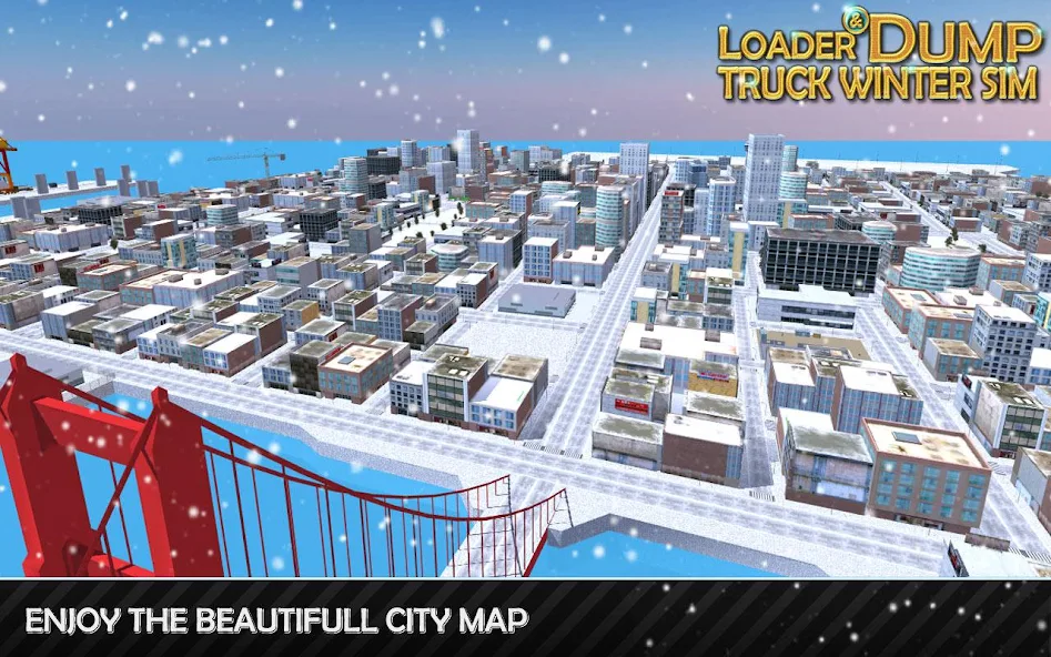 Loader & Dump Truck Winter SIM - screenshot 3