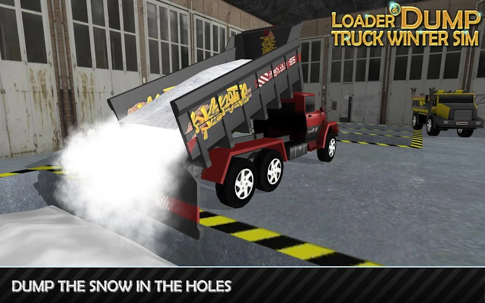 Loader & Dump Truck Winter SIM - screenshot 8