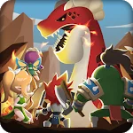 Dragon Warriors : Idle RPG app icon