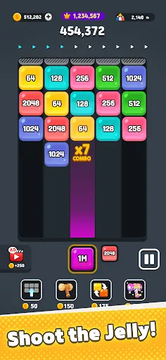 X2 JELLYMERGE APK 1.1.01 [Full Game] for Android - screenshot 2