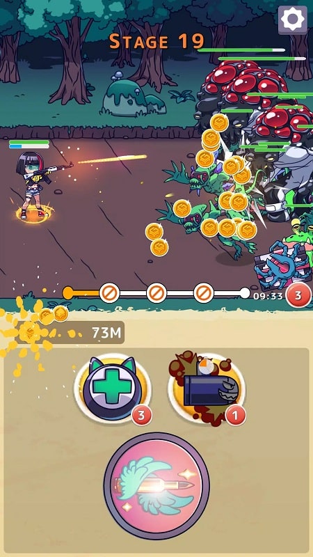 Kawaii Guns: Merge & Shoot app icon