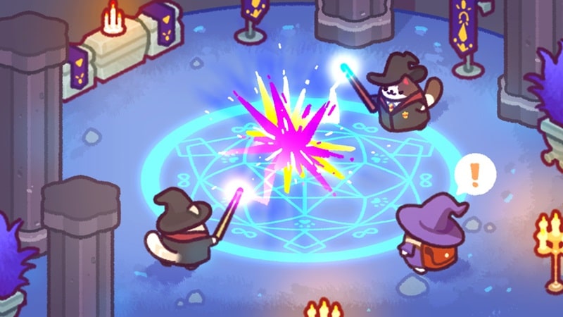 Cat Magic School APK - screenshot 2