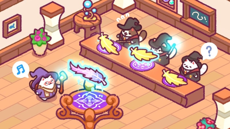 Cat Magic School APK - screenshot 3