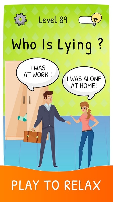 Who is 2 Brain Puzzle & Chats APK - screenshot 2