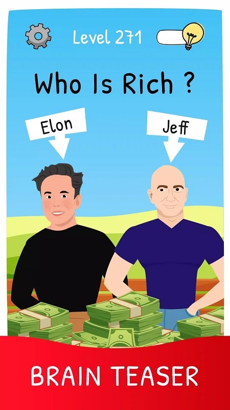 Who is 2 Brain Puzzle & Chats APK - screenshot 5