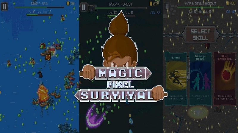 Magic Pixel Survival APK app icon