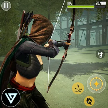 Ninja Archer Assassin FPS Shooter: 3D Offline Game app icon