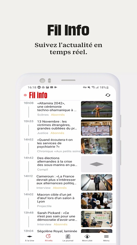 Libération APK - screenshot 3