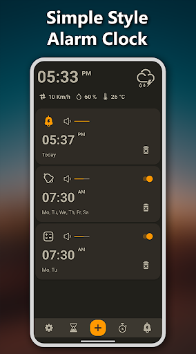 Alarm clock Pro - screenshot 2