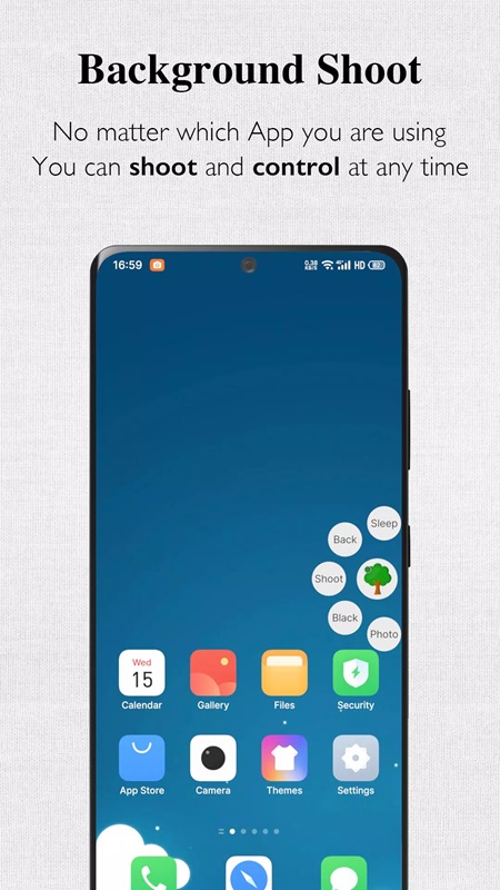 Background Camera APK - screenshot 3