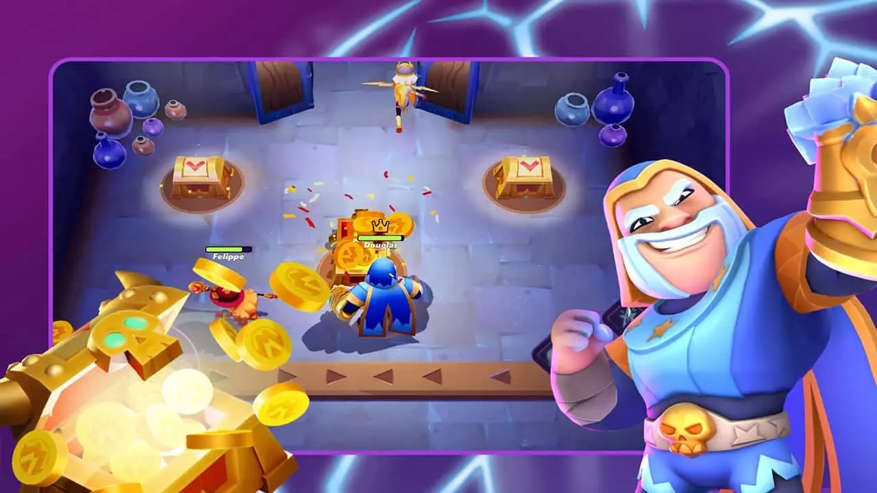 Greedy Wizards 0.7.1 APK + MOD [MenuGodMove Speed] - app icon
