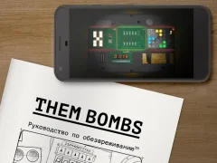 Bombs Them: co-op board game play with 2-4 friends - screenshot 2