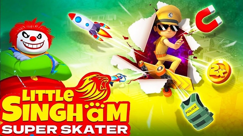 Little Singham Super Skater APK