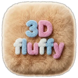 Fluffy 3D Icon Pack app icon