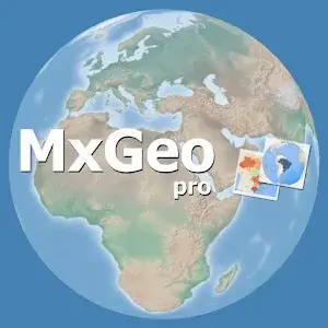 World Atlas MxGeo Pro app icon