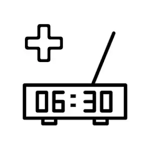 Radio Alarm Clock + app icon