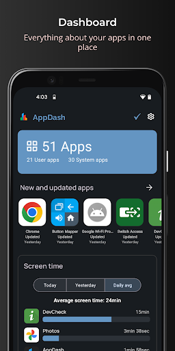 AppDash - screenshot 1