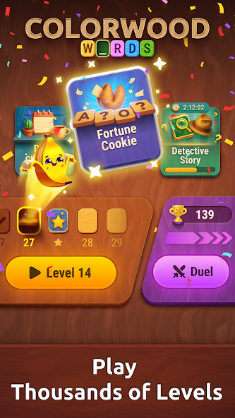 Colorwood Words - Cryptogram - screenshot 5