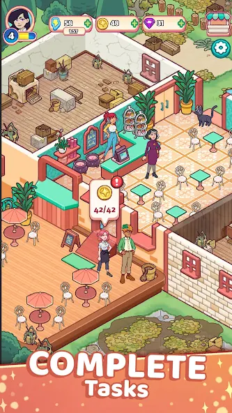 Starbrew Cafe: Mystical Merge - screenshot 7