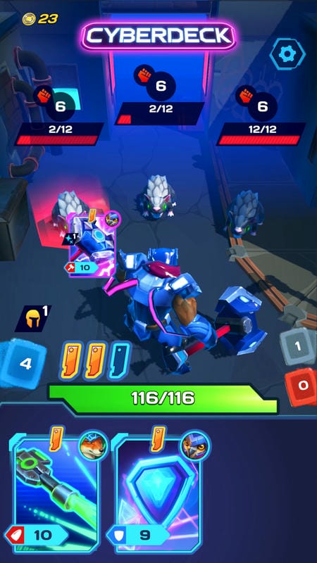 Cyberdeck RPG Card Battle app icon