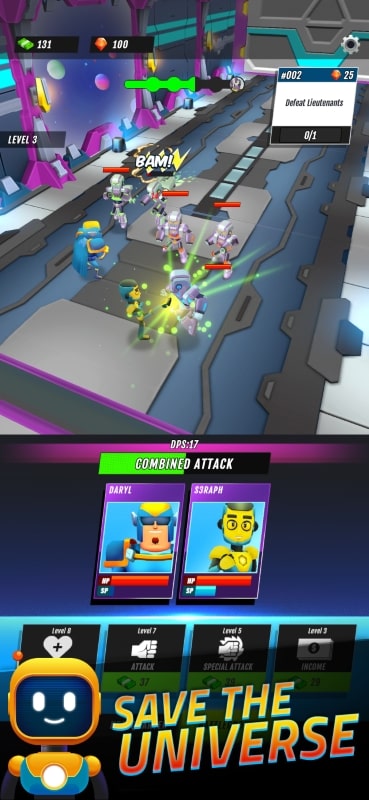 Superheroes Idle RPG League app icon