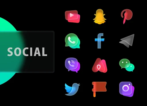 Frosty Icons Pack - screenshot 5