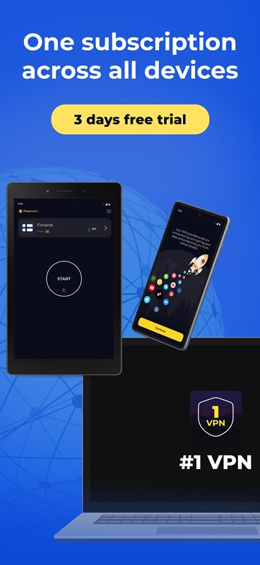 1VPN APK - screenshot 2