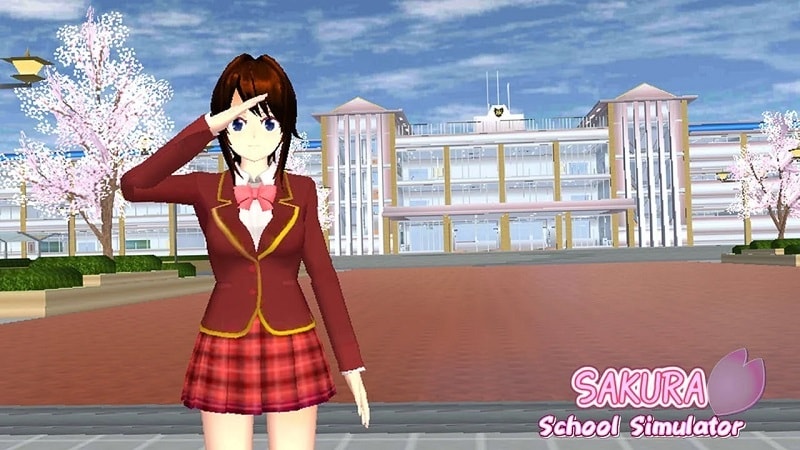 SAKURA School Simulator APK app icon