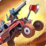 War Cars 2: Online Multiplayer 2D Car Battle app icon