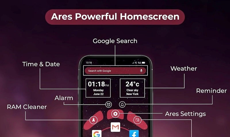 Ares Launcher Prime APK app icon