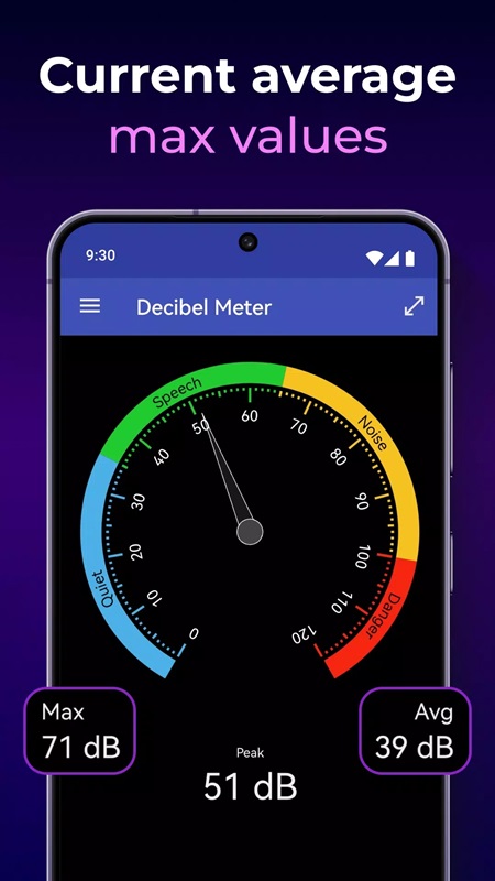 Decibel Meter APK - screenshot 2