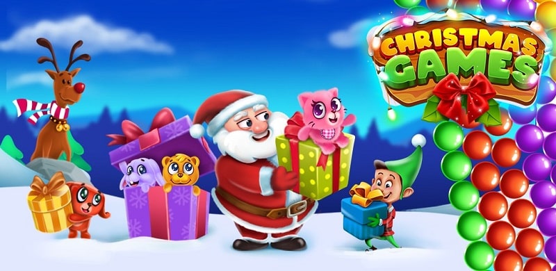 Christmas Games-Bubble Shooter APK