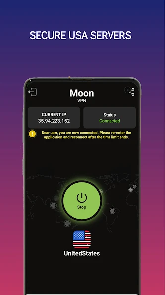 Moon VPN - screenshot 2
