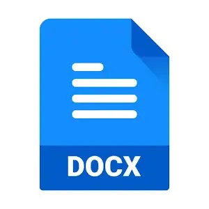 Office Word Reader Docx Viewer app icon