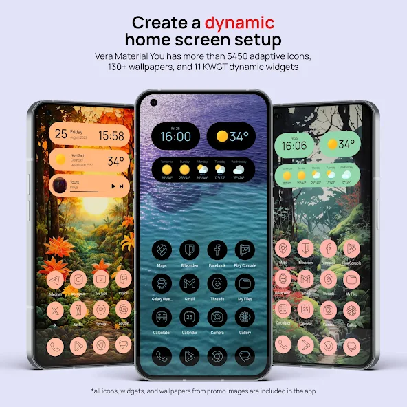 Vera Material You Icon Pack - screenshot 2