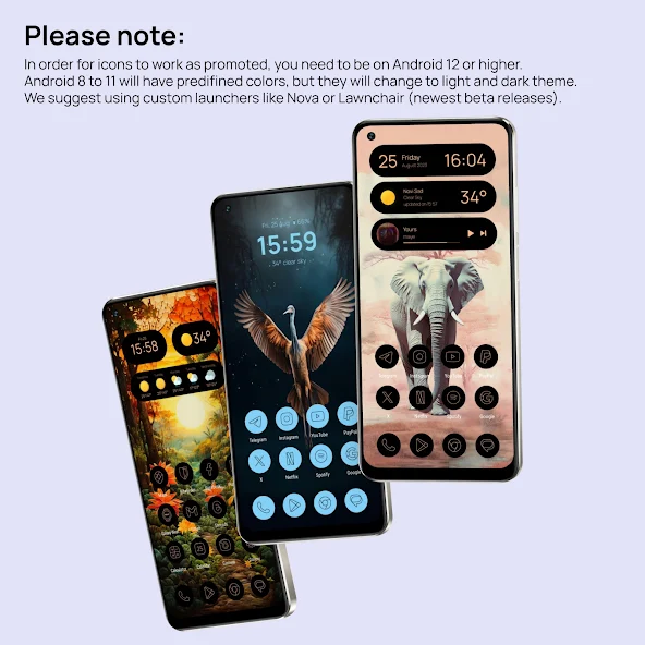 Vera Material You Icon Pack - screenshot 6
