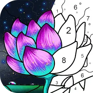 Paint by Number Coloring Game