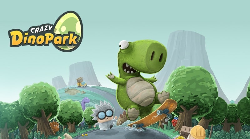 Crazy Dino Park APK app icon