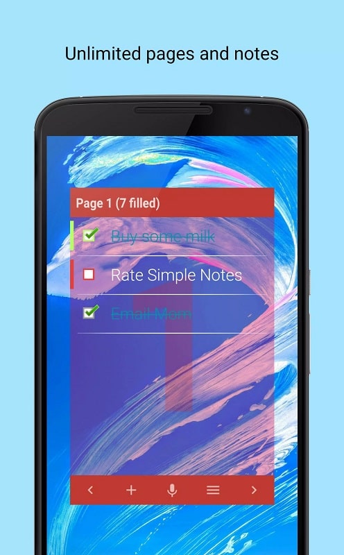 Simple Notes Widget APK - screenshot 1