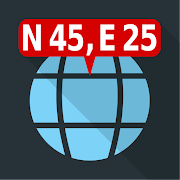 Map Coordinates - app icon
