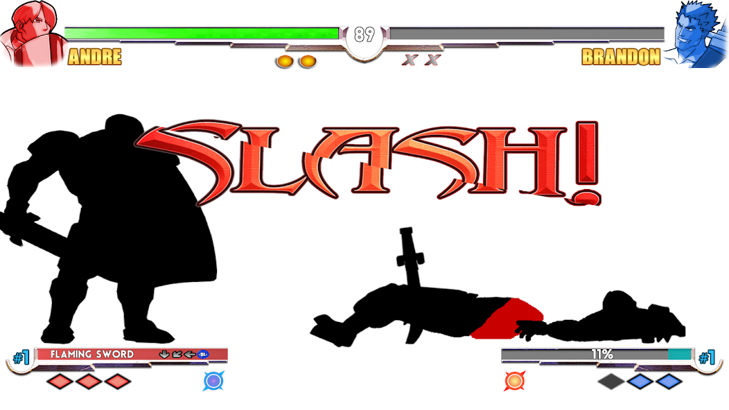 Slashers: Intense 2D Fighting - screenshot 4