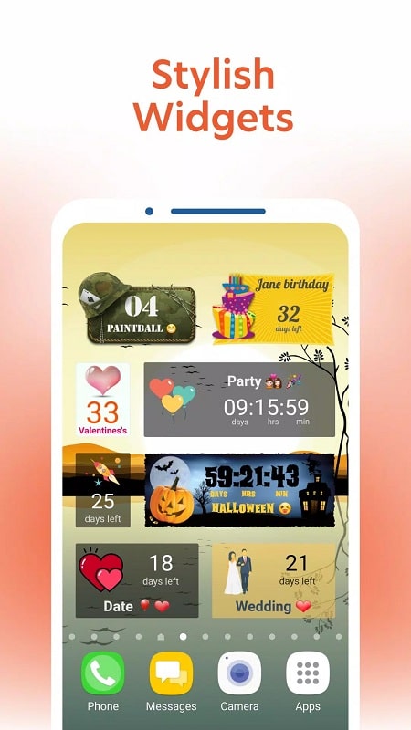 Countdown Days App &amp; Widget APK - screenshot 4